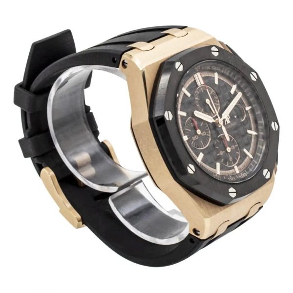 【Super Clone】Audemars Piguet Royal Oak Offshore Chronograph Black Dial 44MM Dial Watch