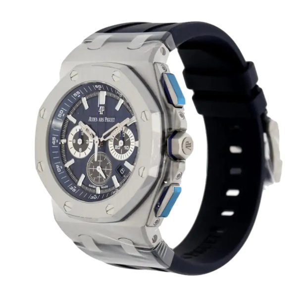 【Super Clone】Audemars Piguet Royal Oak Offshore Titanium Blue 42MM Watch