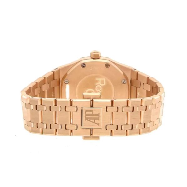 【Super Clone】Audemars piguet Royal Oak Quartz Ladies Rose Gold 33mm Watch