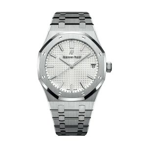 【Super Clone】Audemars piguet Royal Oak Self-winding Stainless Steel 41mm Silver Dial