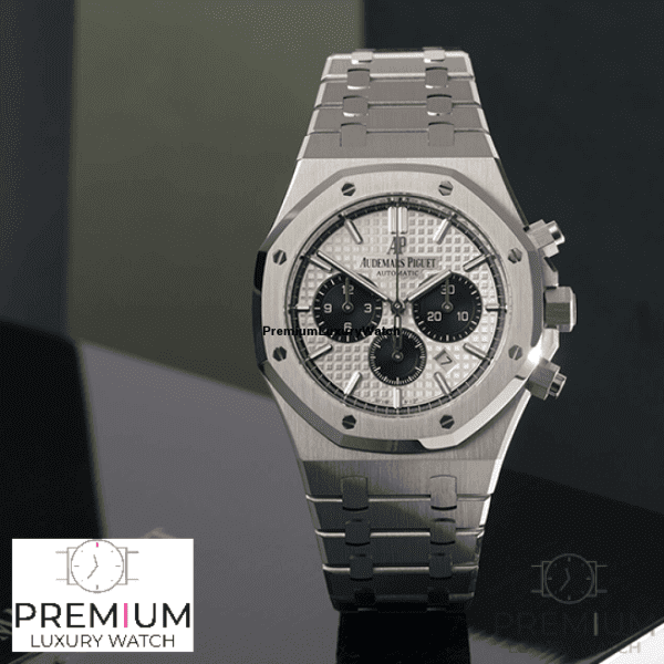 【Super Clone】Audemars piguet Royal Oak Selfwinding 41MM Chronograph Silver Watch