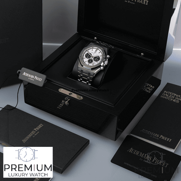 【Super Clone】Audemars piguet Royal Oak Selfwinding 41MM Chronograph Silver Watch