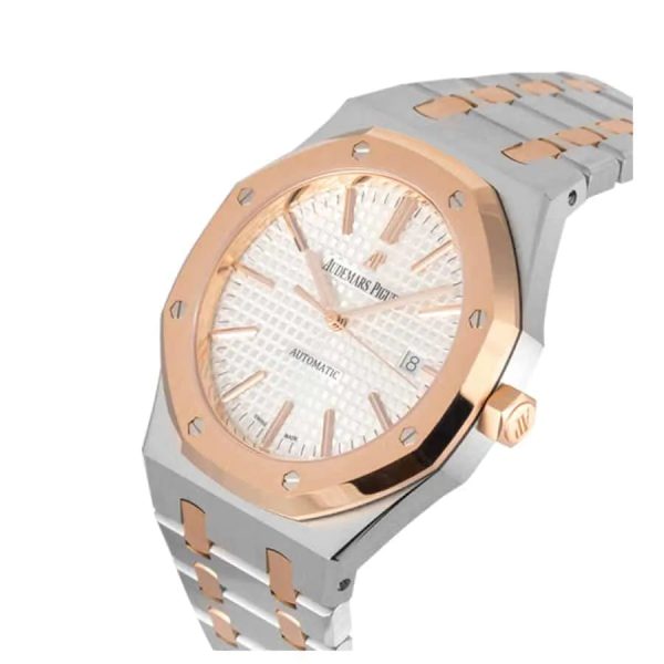 【Super Clone】Audemars piguet Royal Oak Selfwinding 41mm Steel and Rose Gold Selfwinding