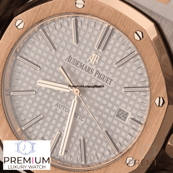 【Super Clone】Audemars piguet Royal Oak Selfwinding 41mm Steel and Rose Gold Selfwinding