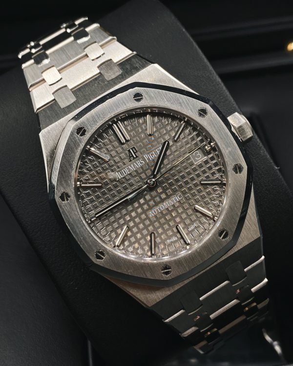 【Super Clone】Audemars Piguet Royal Oak Selfwinding, Grey dial, 37mm, Stainless steel, 15450ST.OO.1256ST.02