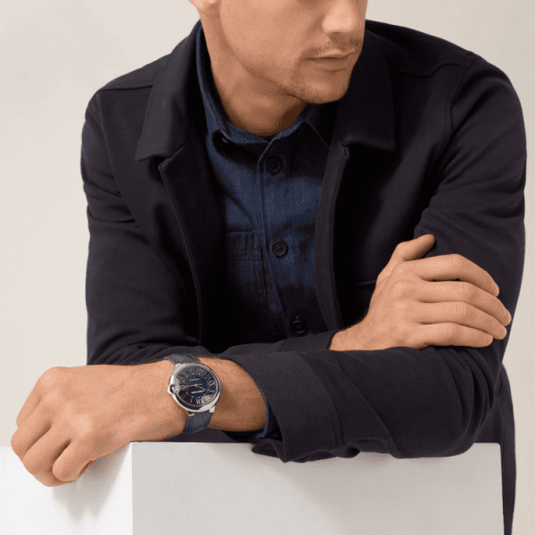 【Super Clone】BALLON BLEU Blue Dial 42mm