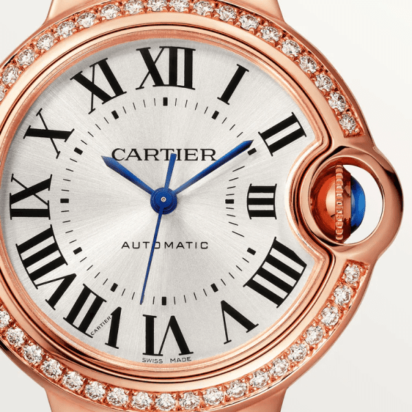 【Super Clone】BALLON BLEU Diamond Rose Gold 33mm