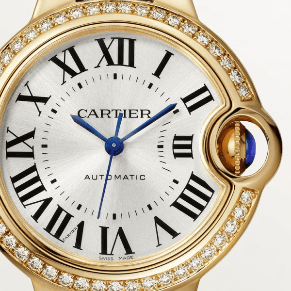 【Super Clone】BALLON BLEU Diamond Yellow Gold 33mm