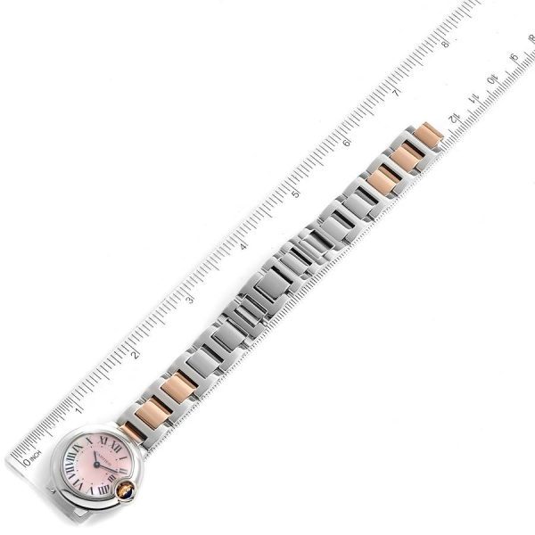 【Super Clone】BALLON BLEU Pink Mother of Pearl Dial 28mm