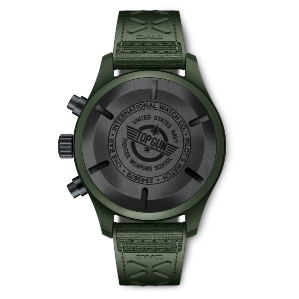【Super Clone】【Top replica】IWC-Pilot's Watch Chronograph TOP GUN "Woodland" (IW389106)