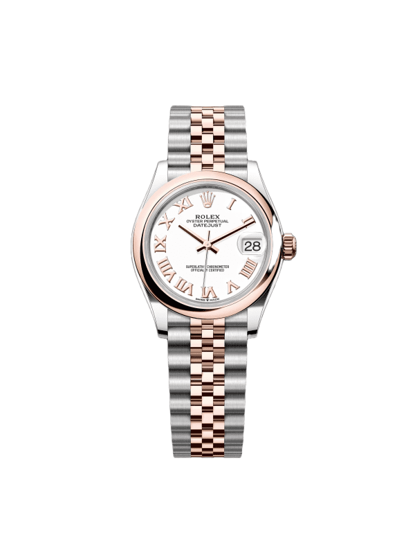 【Super Clone】RLX Datejust m278241-0001/0002 White 31mm Dial Oyster Bracelet Watch