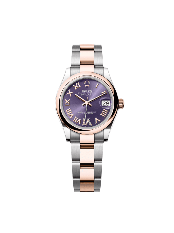 【Super Clone】RLX Datejust m278241-0019/0020 Aubergine 31mm Dial Oyster Bracelet Watch