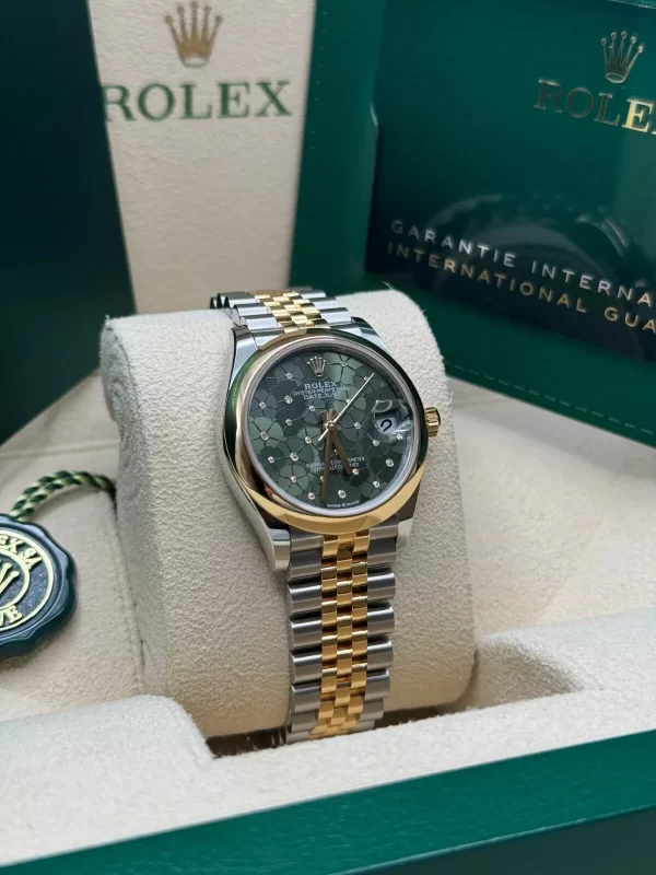 【Super Clone】RLX Datejust m278243-0031/0032 31mm Green Dial watch