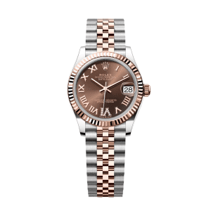 【Super Clone】RLX Datejust m278271-0003/0004 Chocolate 31mm Dial Oyster Bracelet Watch