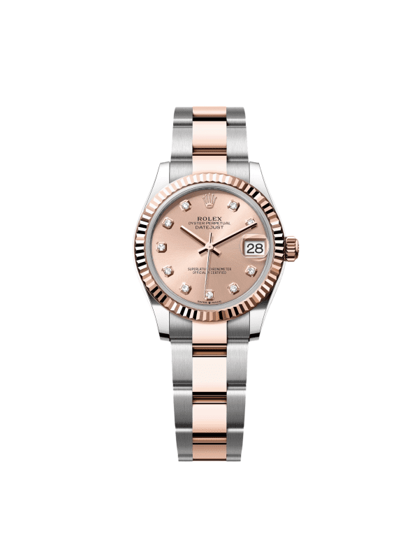 【Super Clone】RLX Datejust m278271-0023/0024 Rose 31mm Dial Oyster Bracelet Watch