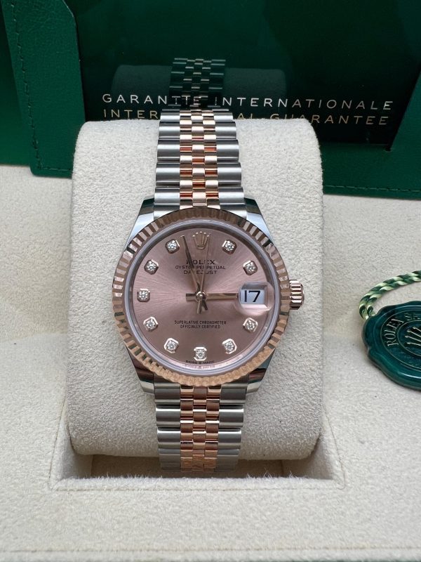 【Super Clone】RLX Datejust m278271-0023/0024 Rose 31mm Dial Oyster Bracelet Watch