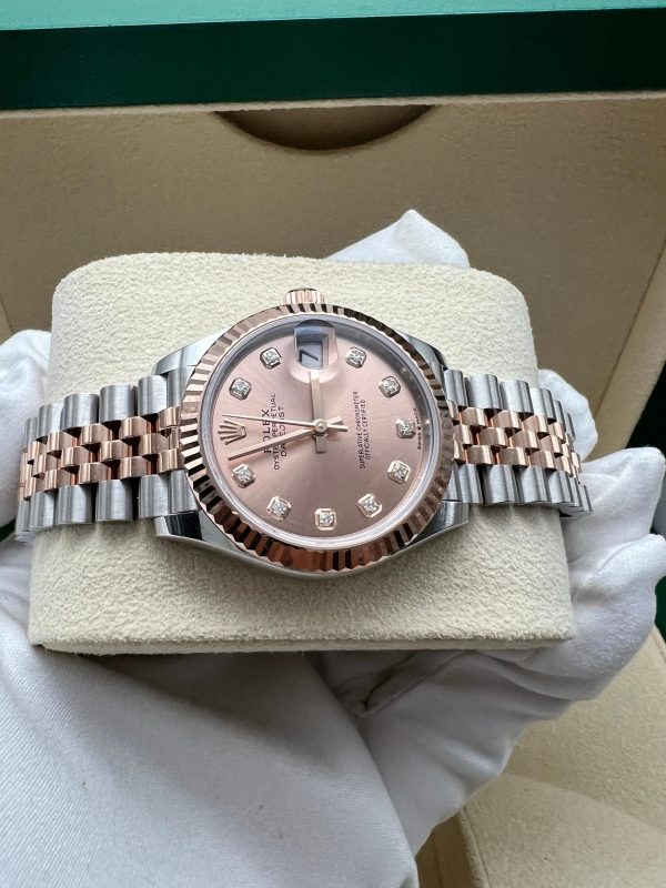 【Super Clone】RLX Datejust m278271-0023/0024 Rose 31mm Dial Oyster Bracelet Watch