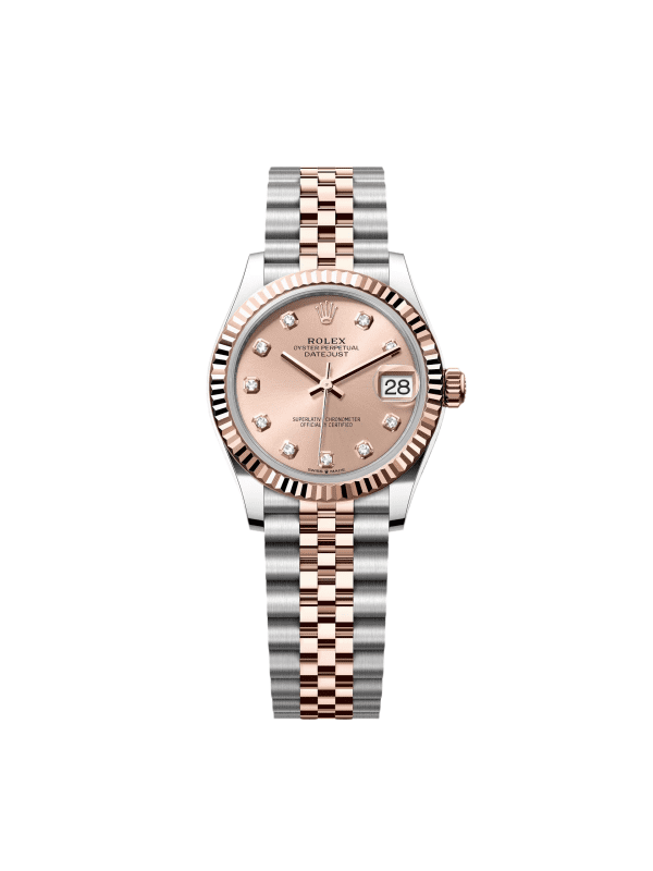 【Super Clone】RLX Datejust m278271-0023/0024 Rose 31mm Dial Oyster Bracelet Watch