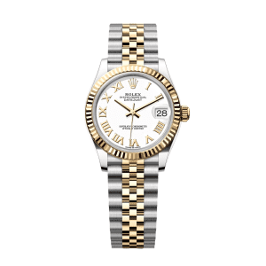 【Super Clone】RLX Datejust m278273-0001/0002 31mm White Dial Stainless Steel and Yellow Gold Oyster Watch