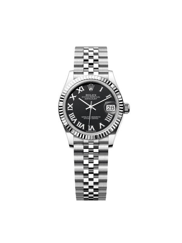 【Super Clone】RLX Datejust m278274-0001/0002 Bright Black Dial 31mm Oyster Bracelet