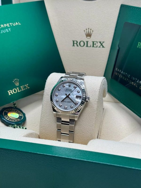 【Super Clone】RLX Datejust m278274-0005/0006 31mm Mother-of-Pearl 31mm Dial Oyster Watch