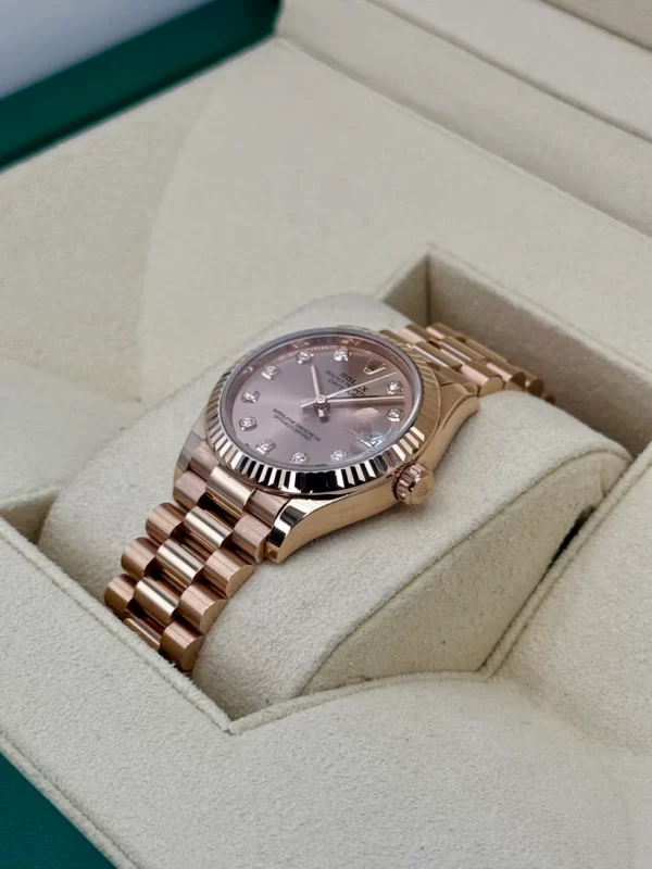 【Super Clone】RLX Datejust m278275-0031 Rosé Dial 31mm