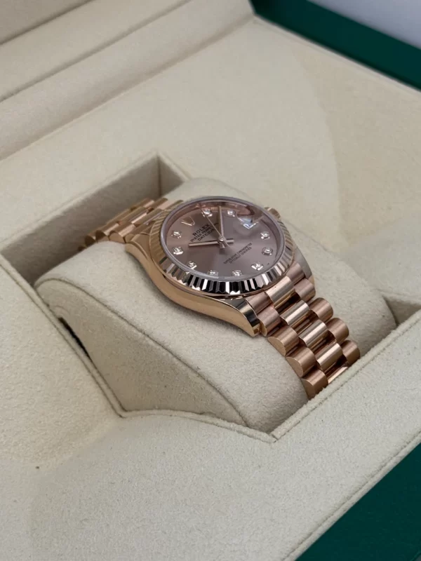【Super Clone】RLX Datejust m278275-0031 Rosé Dial 31mm