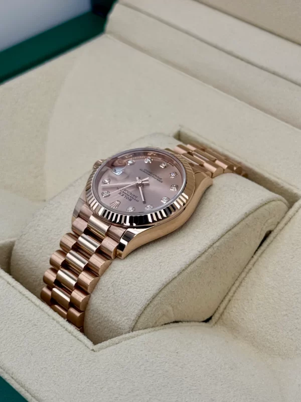 【Super Clone】RLX Datejust m278275-0031 Rosé Dial 31mm