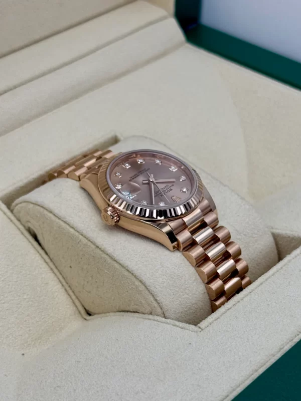 【Super Clone】RLX Datejust m278275-0031 Rosé Dial 31mm