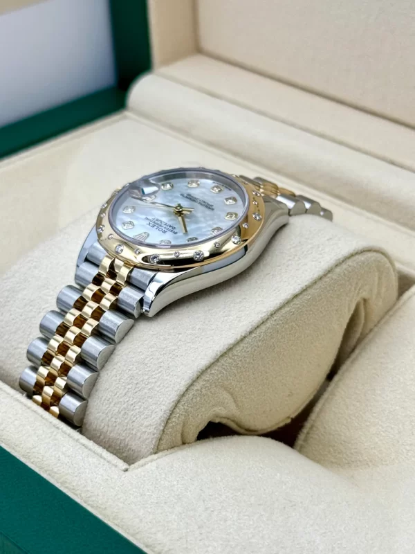 【Super Clone】RLX Datejust m278341-0025/0026 Mother-of-Pearl Dial 31mm Jubilee Bracelet