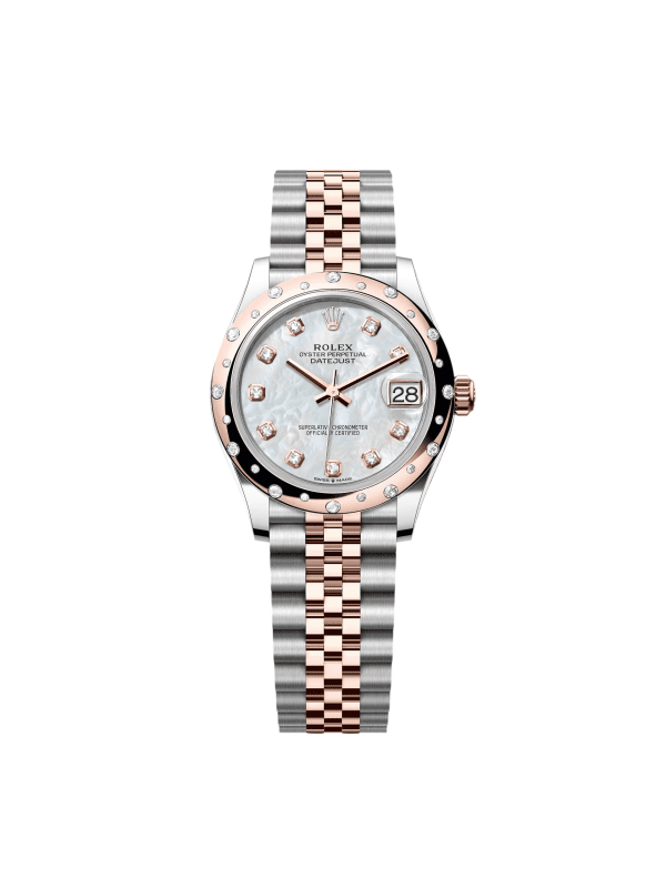 【Super Clone】RLX Datejust m278341-0025/0026 Mother-of-Pearl Dial 31mm Jubilee Bracelet