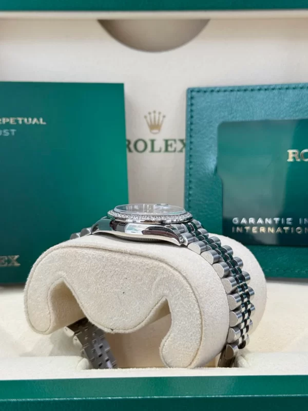 【Super Clone】RLX Datejust m278384RBR-0021/0022 Mint Green 31mm Dial Oyster Watch