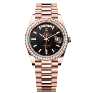 【Super Clone】RLX Day-Date 40mm Eisenkiesel / Diamonds Dial 228345rbr-0016