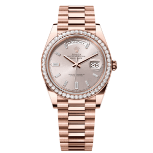 【Super Clone】RLX Day-Date 40mm Sundust Diamonds Dial 228345rbr-0007