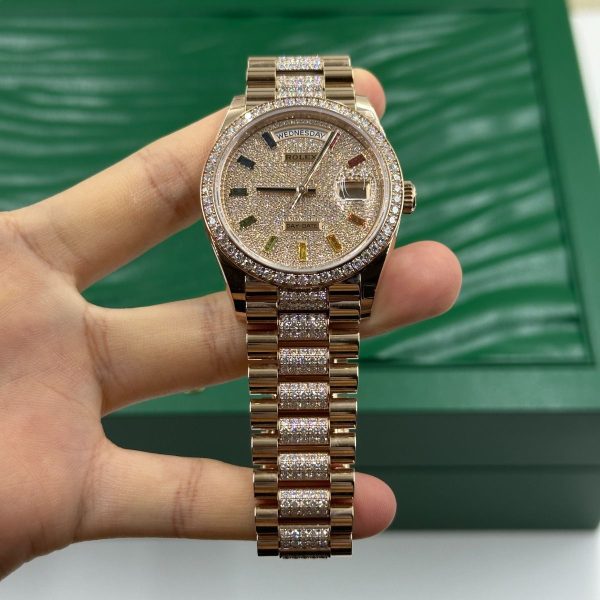 【Super Clone】RLX Day-Date M128345RBR-0042 36mm