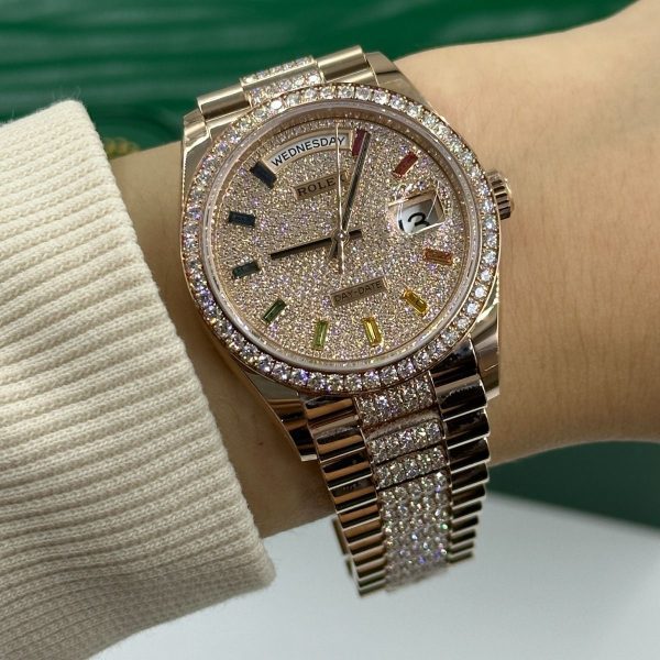 【Super Clone】RLX Day-Date M128345RBR-0042 36mm