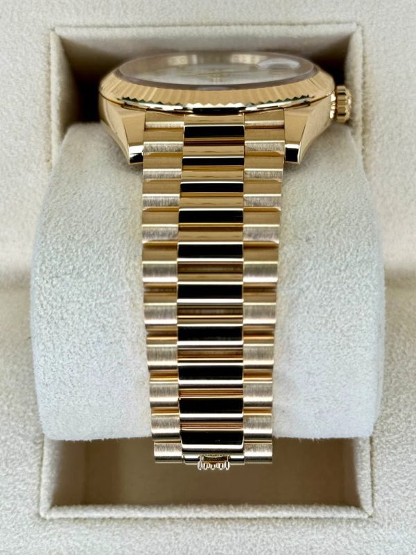 【Super Clone】RLX Day-Date "President" 40mm Yellow Gold White Roman Dial - 228238