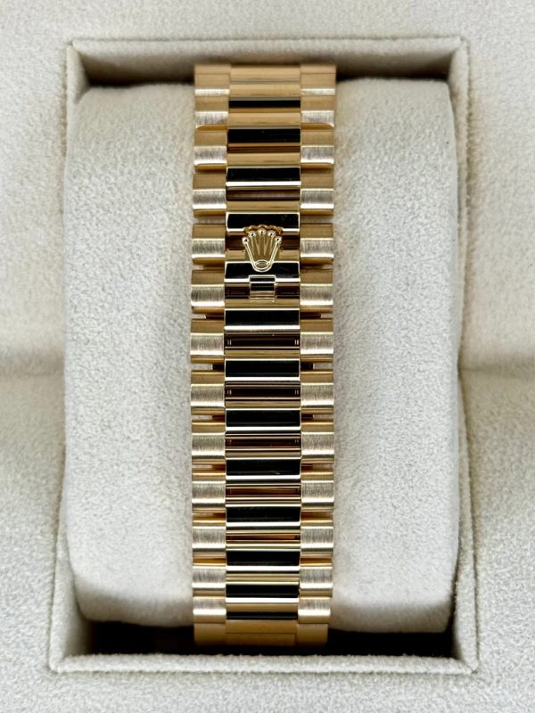 【Super Clone】RLX Day-Date "President" 40mm Yellow Gold White Roman Dial - 228238