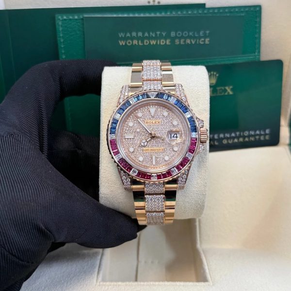 【Super Clone】RLX GMT-Master II 40mm 126755SARU