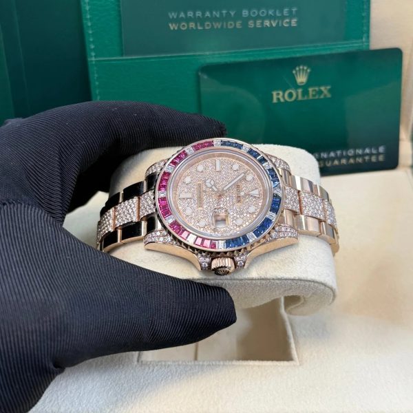 【Super Clone】RLX GMT-Master II 40mm 126755SARU