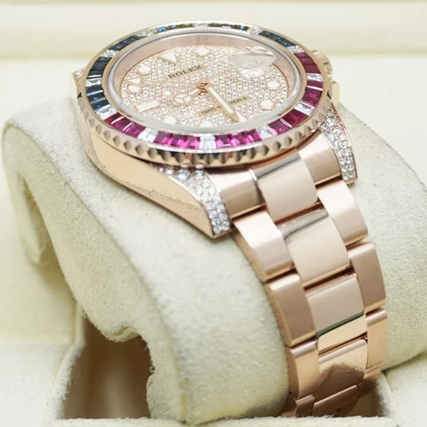 【Super Clone】RLX GMT-Master II 40mm 126755SARU-PAVE