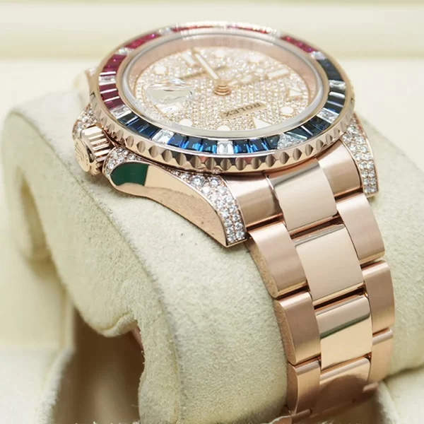 【Super Clone】RLX GMT-Master II 40mm 126755SARU-PAVE