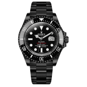 【Super Clone】RLX Sea-Dweller Full Black Multiple Dial Color Options 43mm