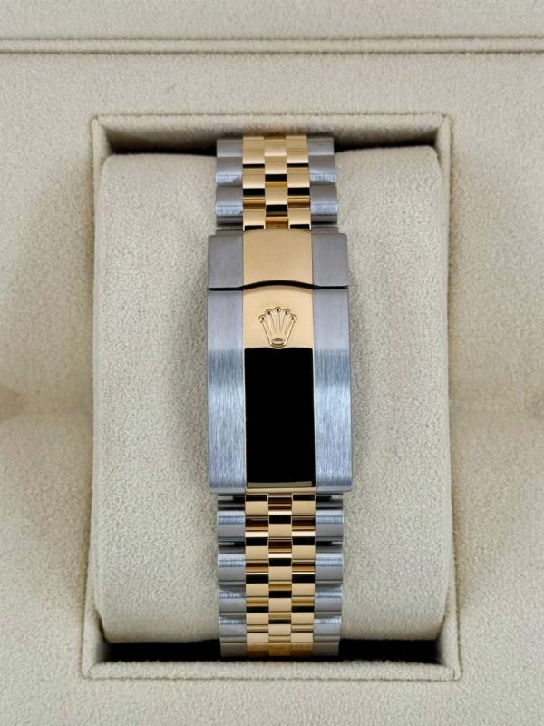 【Super Clone】RLX Sky-Dweller 42mm 336933-0003/0004 Two-Tone Yellow Gold Black Dial Jubilee