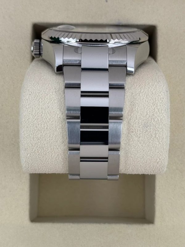 【Super Clone】RLX Sky-Dweller 42mm 336934-0003/0004 Stainless Steel White Dial Oyster