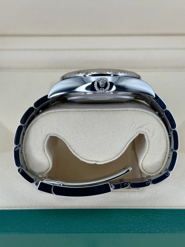 【Super Clone】RLX Sky-Dweller 42mm 336934-0003/0004 Stainless Steel White Dial Oyster